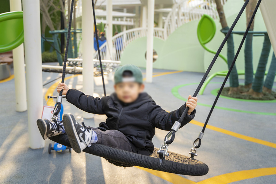 景区无动力设施项目秋千